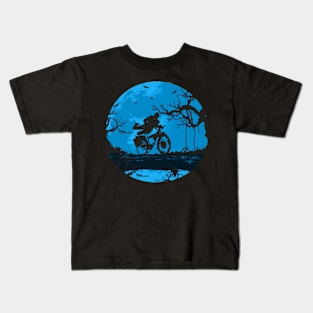 Pee wee herman - Ride bike in the dark night Kids T-Shirt